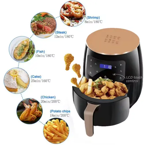 Silver-Crest-Air-Fryer-appareil-à-friture-à-Air-chaud-sans-huile-1.webp