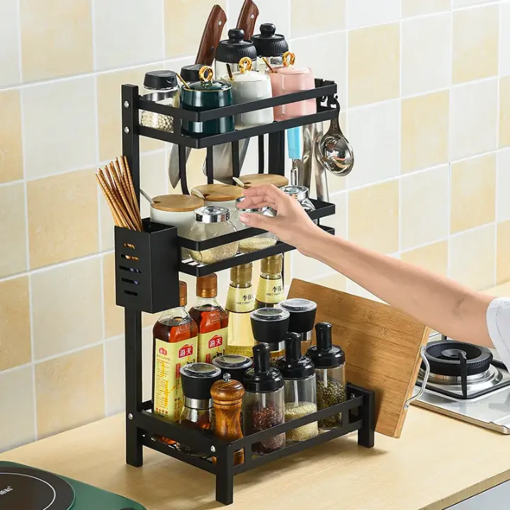 Étagère de rangement cuisine multifonction.webp