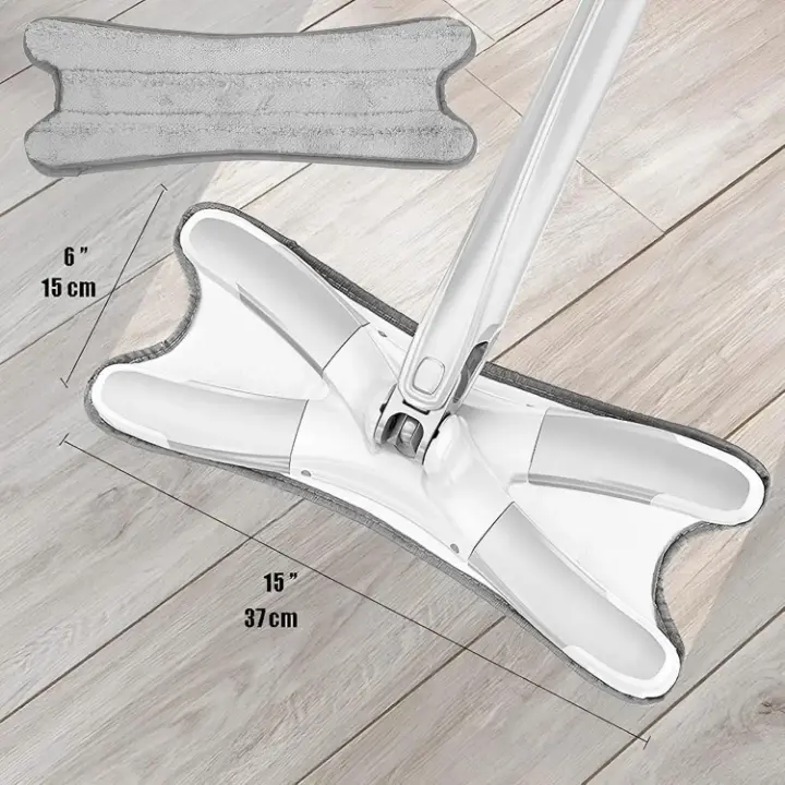 Serpillère Multi-surface à Tête Croisée – Nettoyage intelligent, design moderne