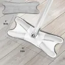 Serpillère Multi-surface à Tête Croisée – Nettoyage intelligent, design moderne