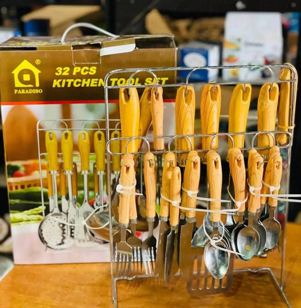 Set de 32 ustensiles de cuisine Paradiso