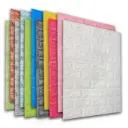 Papier peint mural autocollant – Effet brique/pierre, 70x77cm