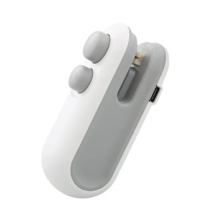 Scelleur de sachets électrique – rechargeable USB, compact, conservation alimentaire, design moderne