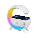 Appareil multifonction – enceinte Bluetooth, chargeur sans fil, lampe décorative croissant