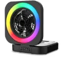 Enceinte Super Bass Sing-e ZQS8146 – ventilateur, LED multicolore, son puissant, design lumineux