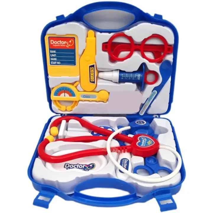 Kit de docteur pour enfants – valisette médicale complète, jeu éducatif, accessoires colorés