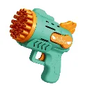 Pistolet à bulles pour enfants – design coloré, multi-jets, jeu extérieur amusant et créatif