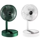 Ventilateur portable ajustable 180° – design moderne, compact, silencieux, couverture large