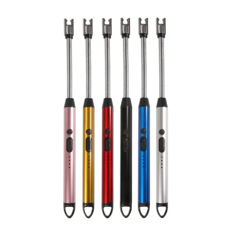 Allume-gaz ARC USB – rechargeable, col flexible, sans gaz, coloris variés