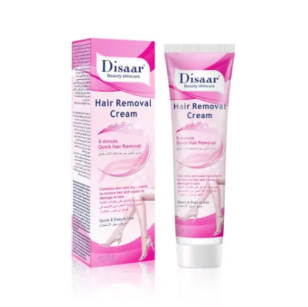 Crème dépilatoire Disaar Beauty – 100g, douce pour la peau, efficace sur jambes et bras