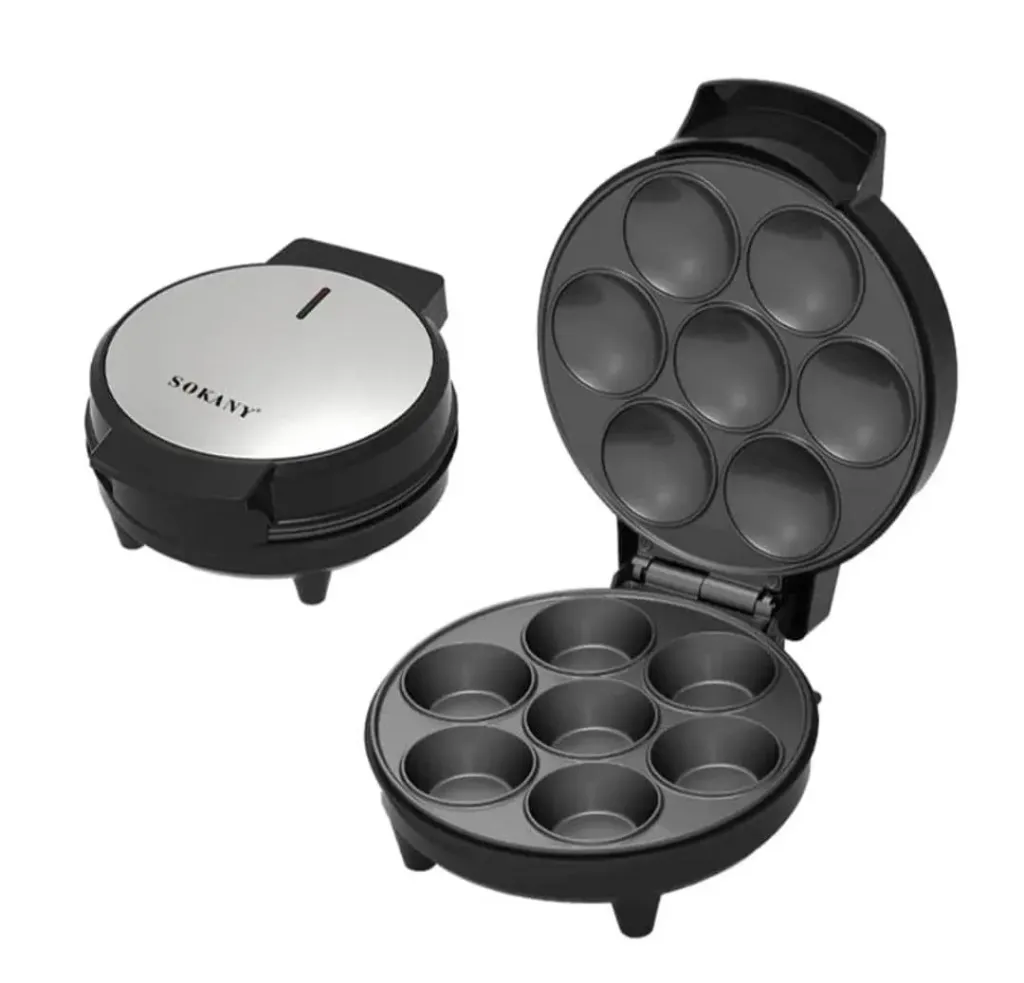 Appareil à cake pops électrique – 7 moules, cuisson rapide et uniforme
