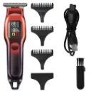 Tondeuse électrique sans fil CYXG – écran digital, 4 sabots, câble USB, précision pro