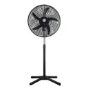 Ventilateur sur pied – 5 pales, base croisée, design silencieux et puissant