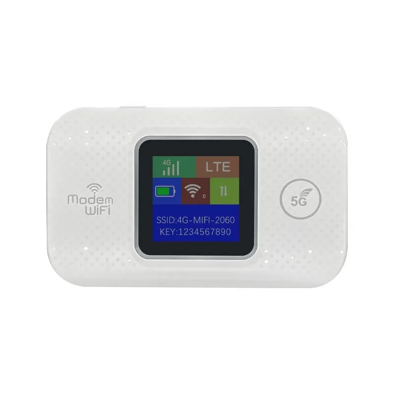 Routeur WiFi mobile LTE/5G – Modem WiFi de poche LTE/5G – Box Internet sans fil nomade – Pocket WiFi universel LTE/5G –  connexion rapide et portable