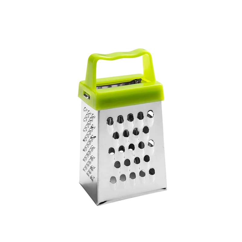 Mini râpe en inox avec poignée colorée – pratique et compacte pour cuisine
