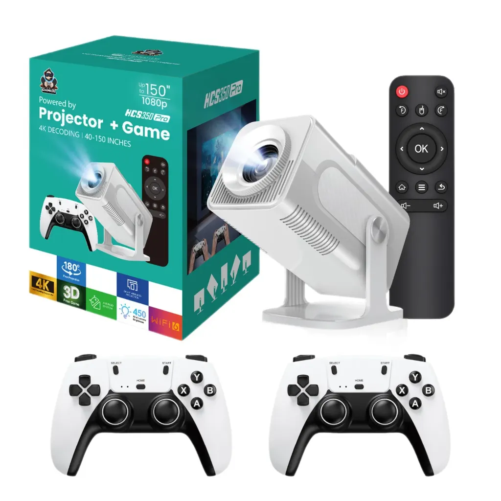 Projecteur HC350 Pro – Home Cinéma & Gaming 4K