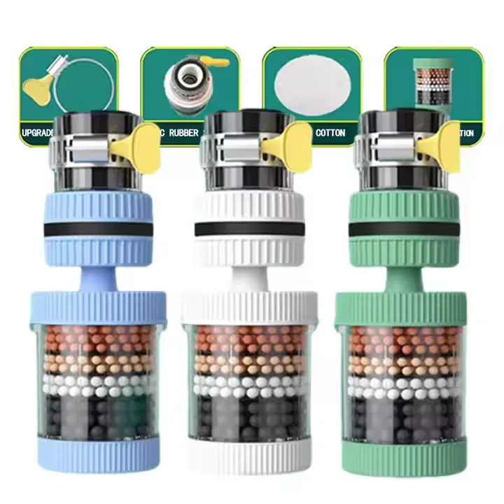 Filtre à eau pour robinet – multi‑couches de purification coloré