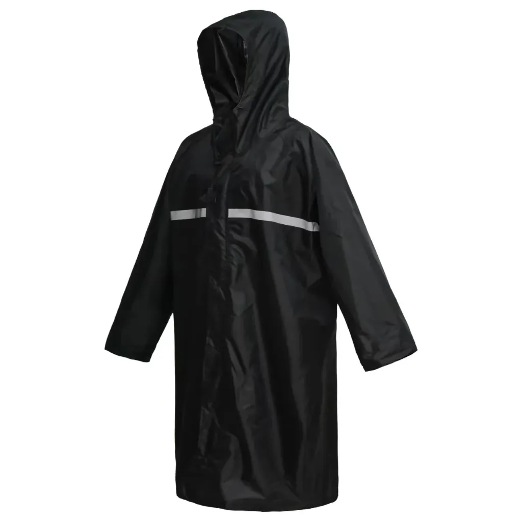 Imperméable long avec capuche – protection pluie intégrale