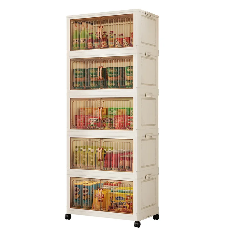 Organisateur modulaire à roulettes – gain de place & style moderne