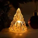 Lampes LED cristal sapin – décoration festive & ambiance chaleureuse