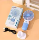 Mini ventilateur portable EN‑3024 – ultra‑silencieux & rechargeable