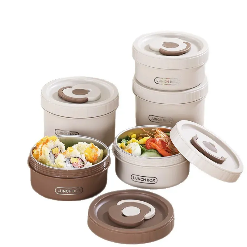 Lot de 4 lunch box avec sac isotherme – repas organisés & transport pratique