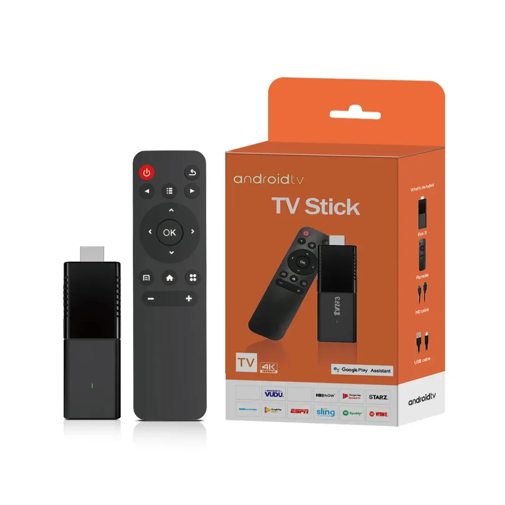 Android TV Stick 4K – Transformez votre téléviseur en Smart TV
